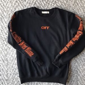 Off White/ VLONE Sweatshirt